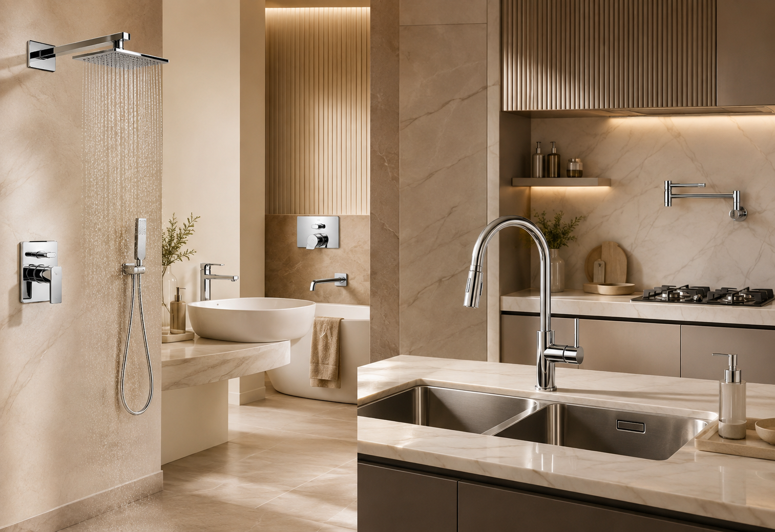 Luxury Kitchen Sinks & Accessories